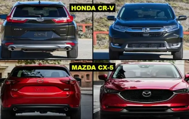 Сравнение Honda CR-V и Mazda CX-5