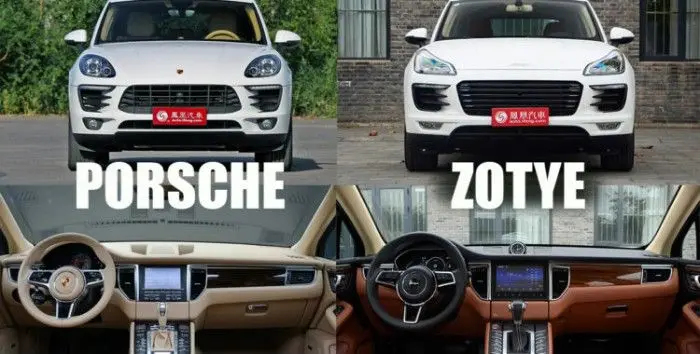 Zotye SR9 vs Porsche Macan