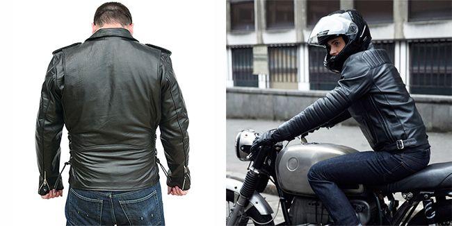 Кожаная куртка для мотоцикла