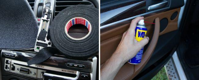 Скрипит пластик в салоне автомобиля: как устранить дребезг и писк |
