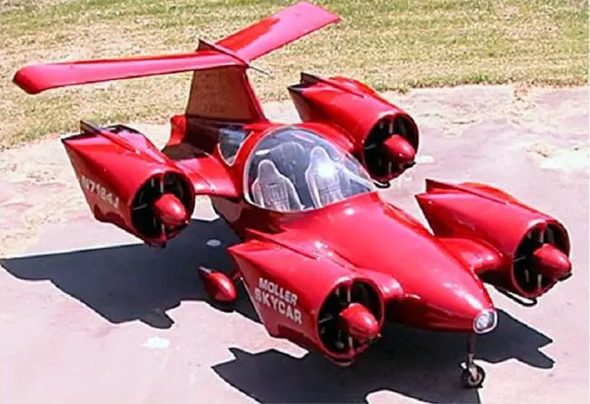 Летающий автомобиль компании Skycar, модель М400